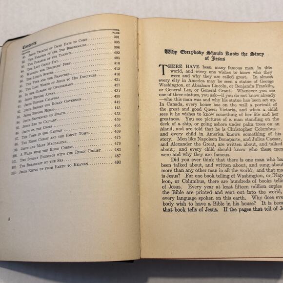 Antique 1915 Hurlbut's Life of Christ for Young and Old (Illustrated) - Picture 12 of 16